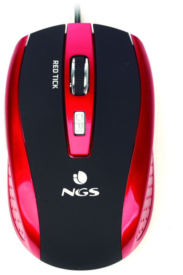 Souris filaire NGS Tick Rouge (TICKRED)