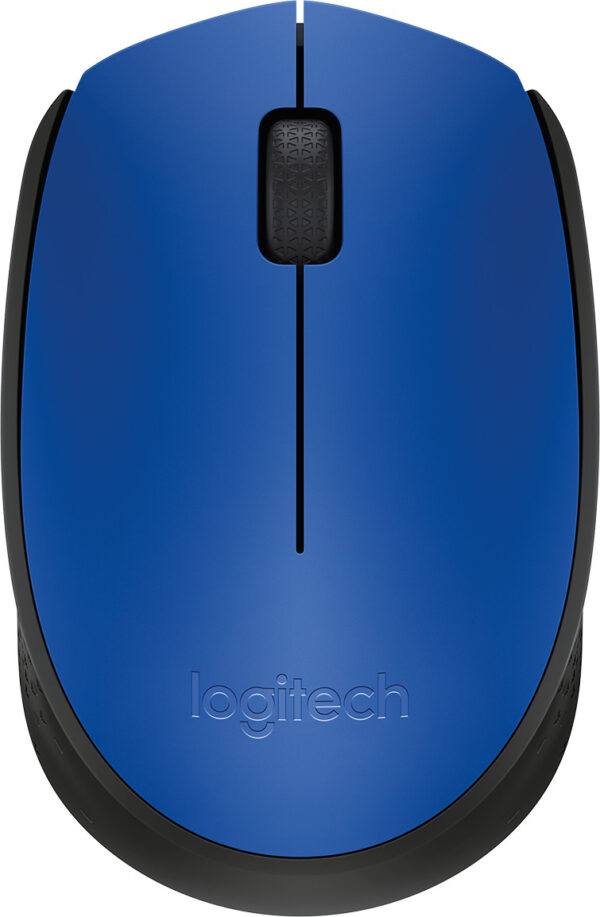 Souris sans fil Logitech M171 Bleu Noir (910-004640)