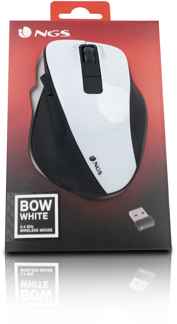 Prix Souris sans fil NGS Bow Blanche (BOWWHITE) -  67.00 -  67.00 – Image 6