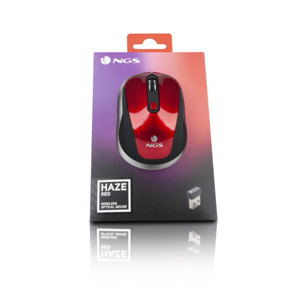 Prix Souris sans fil NGS Haze Rouge avec nano-récepteur (HAZERED) -  72.00 -  72.00 – Image 7