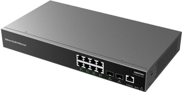 Switch Administrable Niveau 2+ Grandstream GWN7801 8 Ports Gigabit + 2 Ports SFP – Image 3