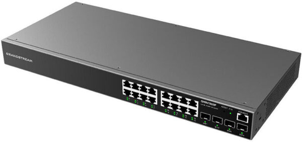 Switch Administrable Niveau 2+ Grandstream GWN7802P 16 Ports PoE Gigabit + 4 Ports SFP – Image 3