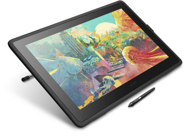 Écran interactif à stylet Wacom Cintiq 22 : Tablette Graphique avec écran 21.5" Full HD (DTK2260K0A) – Image 2