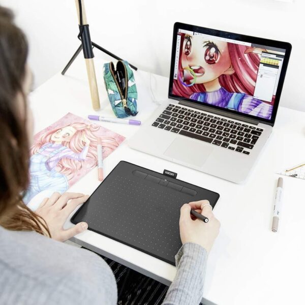 Tablette Graphique Wacom Intuos Moyenne - USB & Bluetooth (CTL-6100WLK-S) – Image 6