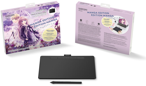 Tablette Graphique Wacom Intuos Manga Edition - Bluetooth (CTL-4100WLK-M2) – Image 2