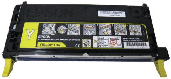 Epson 1162 Jaune - Toner Epson d'origine (C13S051162)