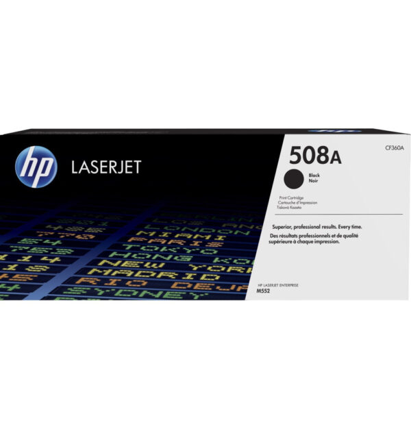 HP 508A Noir (CF360A) - Toner HP LaserJet d'origine