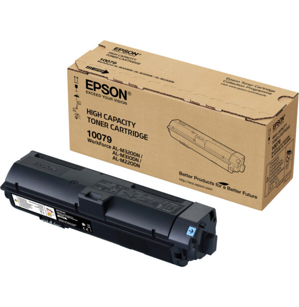 Prix Toner Noir Haute Capacité pour Epson WorkForce AL-M 220/310/320 (C13S110079) -  2190.00 -  2190.00