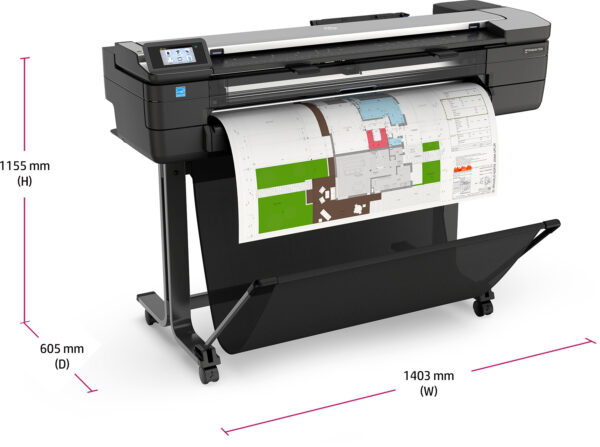 Traceur Multifonction HP DesignJet T830 de 36 pouces (F9A30D) – Image 14