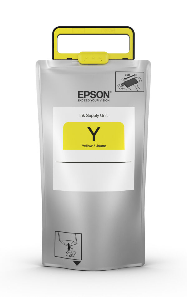 Unité d'alimentation en encre Jaune XXL pour Epson WF-R8590 (C13T869440)